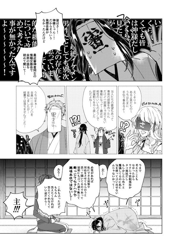 本丸下事情※18禁じゃありませんギャグです 