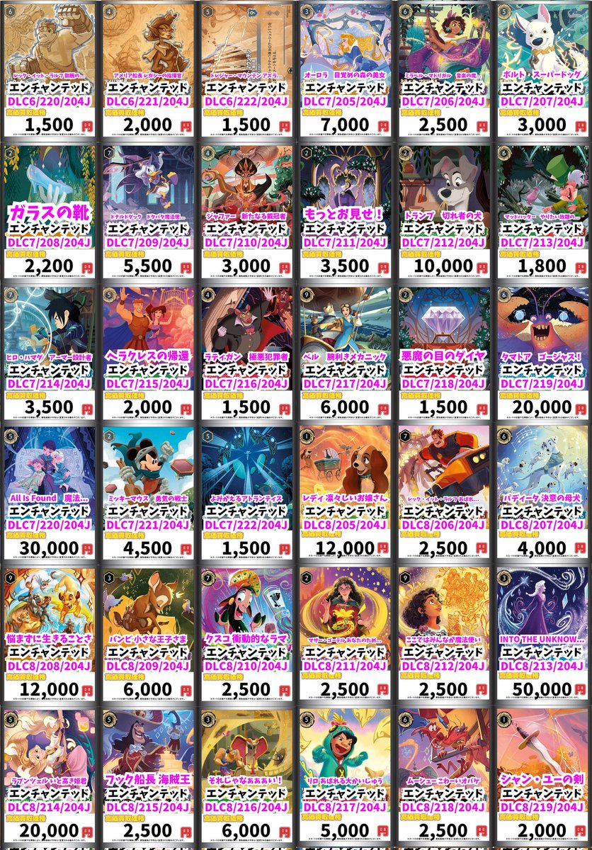 ディズニー・ロルカナ買取情報！ ミッキーマウス ブレイブ・リトル