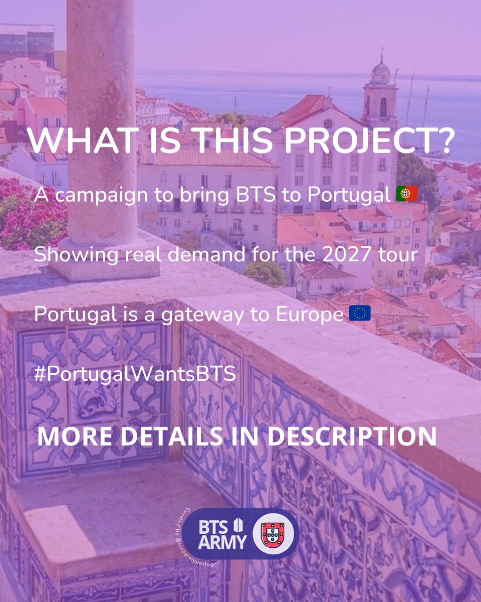 Portugal wants BTS tweet media
