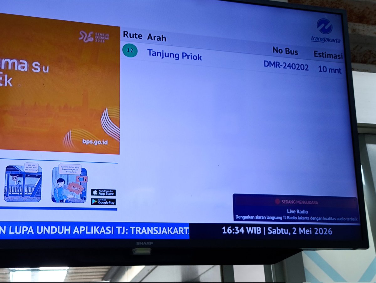 Ini 12P 30 menit belum juga lewat, staf ditanya gak tau semua? <a href="/PT_Transjakarta/">Transportasi Jakarta</a>