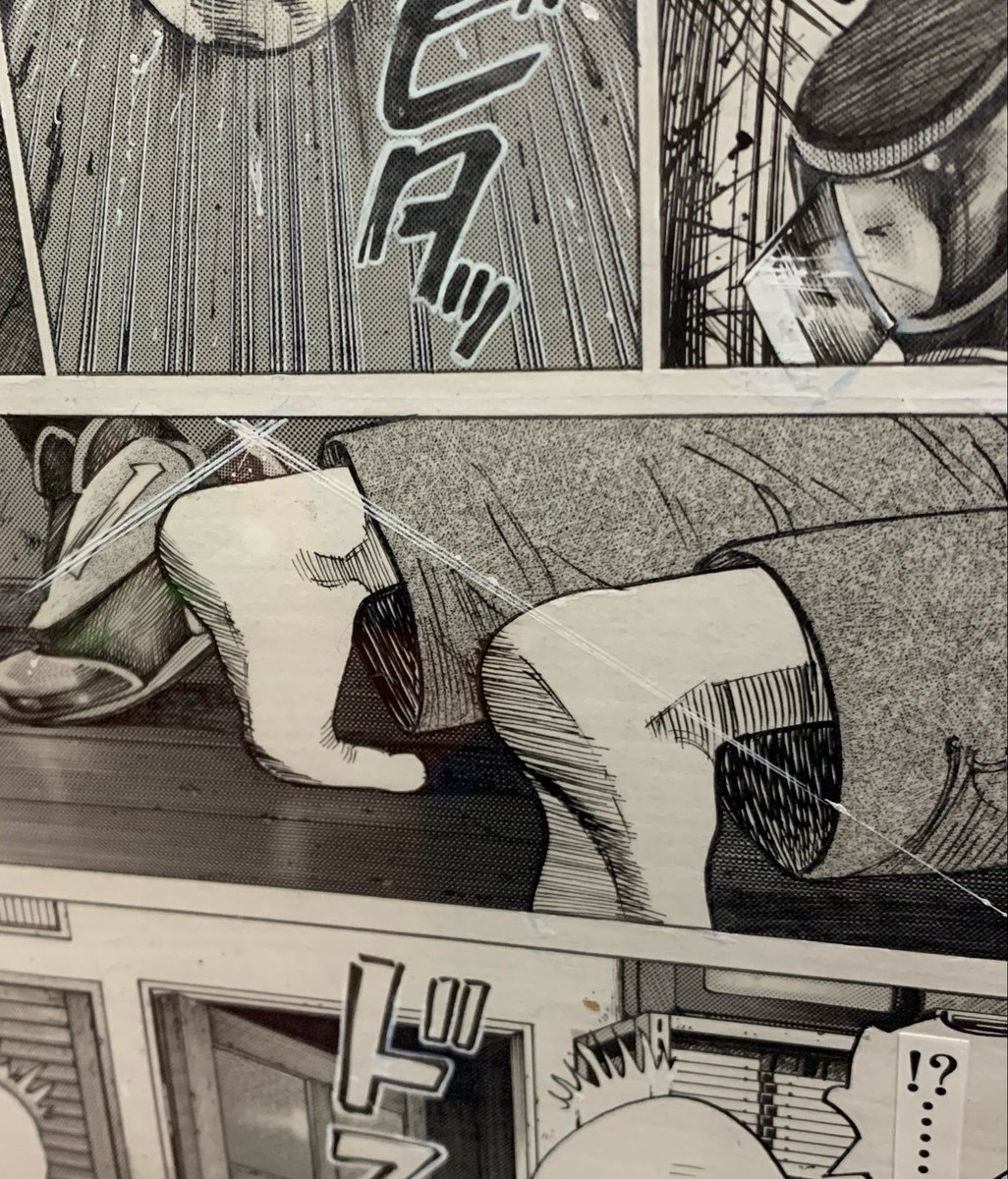 モモモグラの「殺し屋1」展みてきた!強烈なエログロサドマゾなキャラや展開が注目されがちだが、トーンやカケアミ、筆やホワイトの丁寧な仕事っぷりがあの言いようのない迫力を産むんだなあと感激!血飛沫でさえかっこいいと思えるゾ 