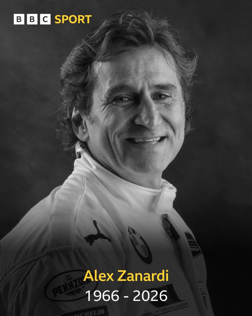 GmacaF1's tweet photo. R.I.P. Alex Zanardi. One of the most remarkable human beings I’ve ever seen. A truly exceptional racing driver who despite tragically losing both his legs in a shocking Indycar crash, went on to achieve so much in the Paralympics and beyond #RIPAlex https://t.co/1EA9BUhOfi