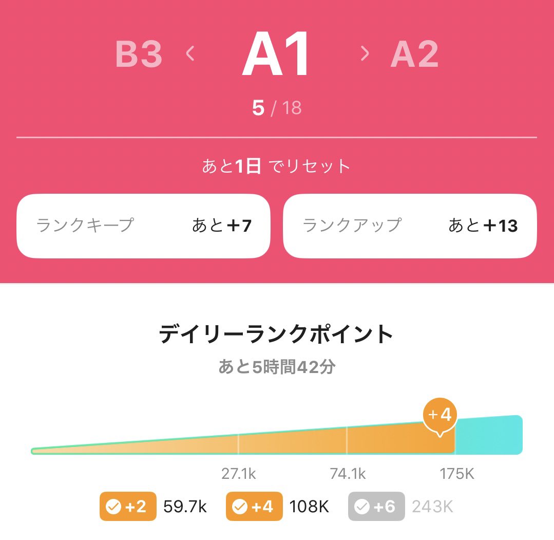 もう疲れた😇
あ、配信じゃないよ笑

明るいことば
一緒にいてポジティブに
なれる人たちと
過ごせるといいな、って思います。
全て自分の引き寄せだね(*´꒳`*)

本日急遽、＋6目指します✨
変動になるか、確定になるか…
楽しくピアノを奏でて
頑張るぞー٩(ˊᗜˋ*)و 
#palmu
<a href="/neobright_liver/">ライバー育成事務所NeoBright【公式】</a>