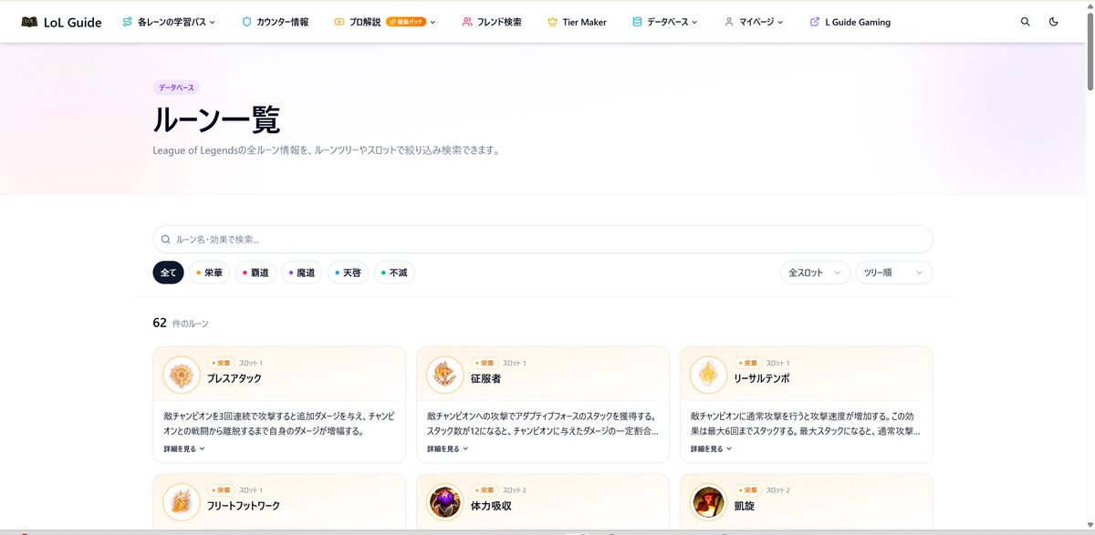 LoL Guide (@lol_guide_jp) / Posts / X