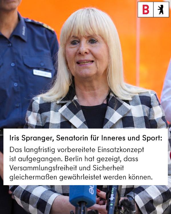 Senatsverwaltung für Inneres und Sport tweet media