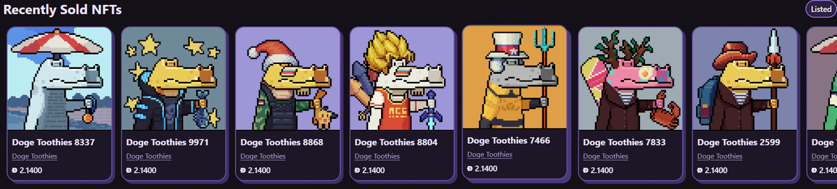 Doge Toothies tweet media