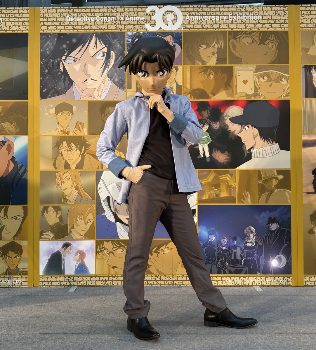 アニコナ展 札幌会場 キャラクター撮影会、 本日は「服部平次」が登場 アニコナ展 札幌会場 キャラクター撮影会、 本日は「服部平次」が登場