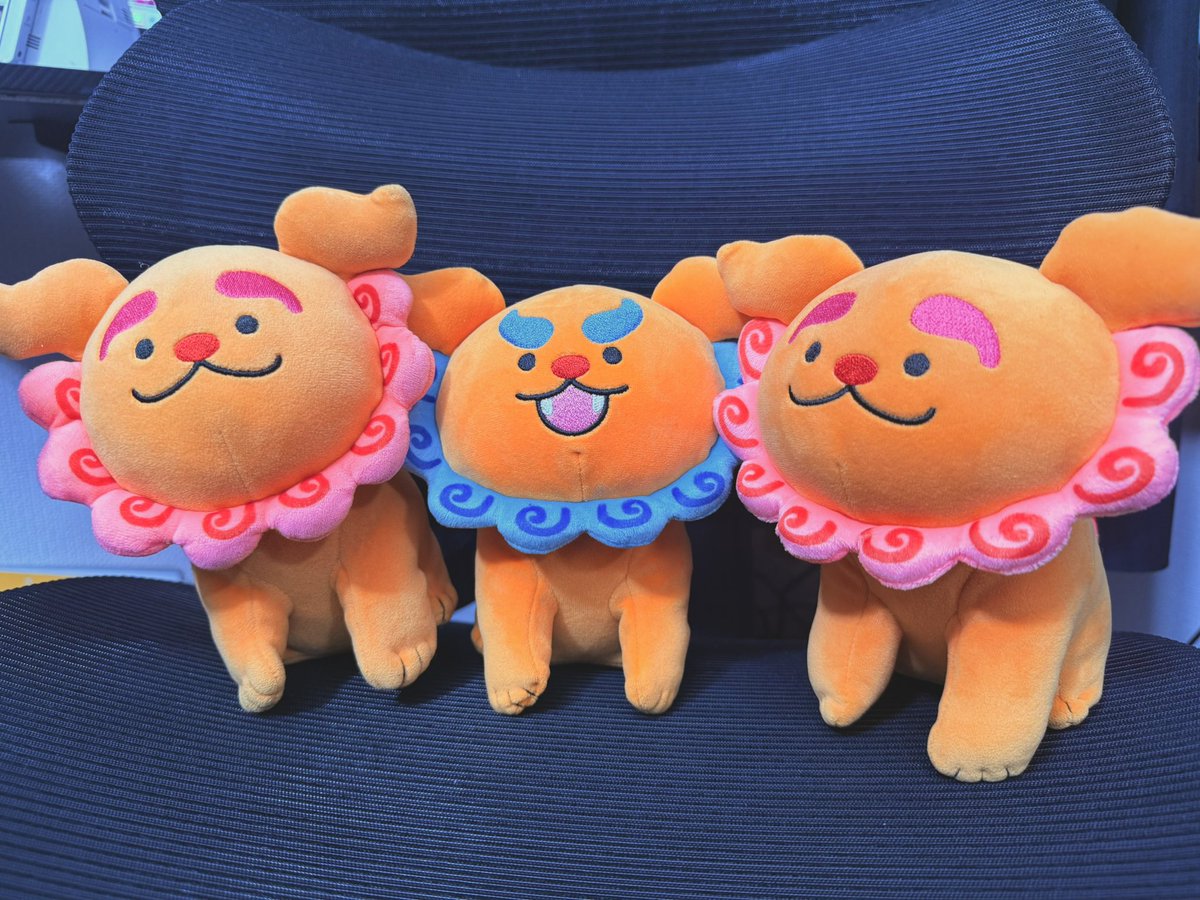 沖縄物産展のシーサーくじのシーサーちゃんたち、可愛すぎるのでグッズ