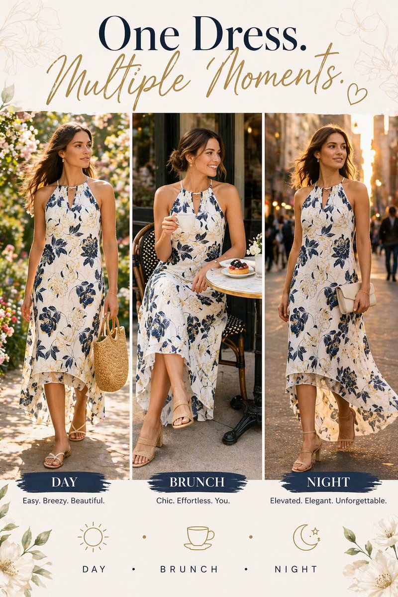ZumBuys's tweet image. One dress. Three ways ✨

Day • Brunch • Night

Which look is your favorite? 👇

#WomensFashion #StyleInspo #OutfitIdeas rfr.bz/tee10dd