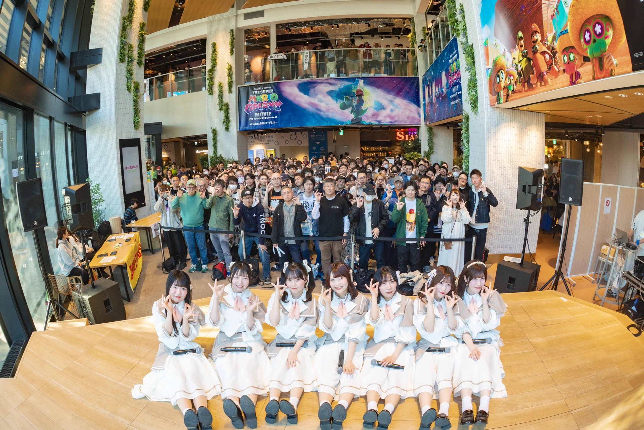 限りなく白く、全国流通1stシングル「青春の種」リリースイベントが