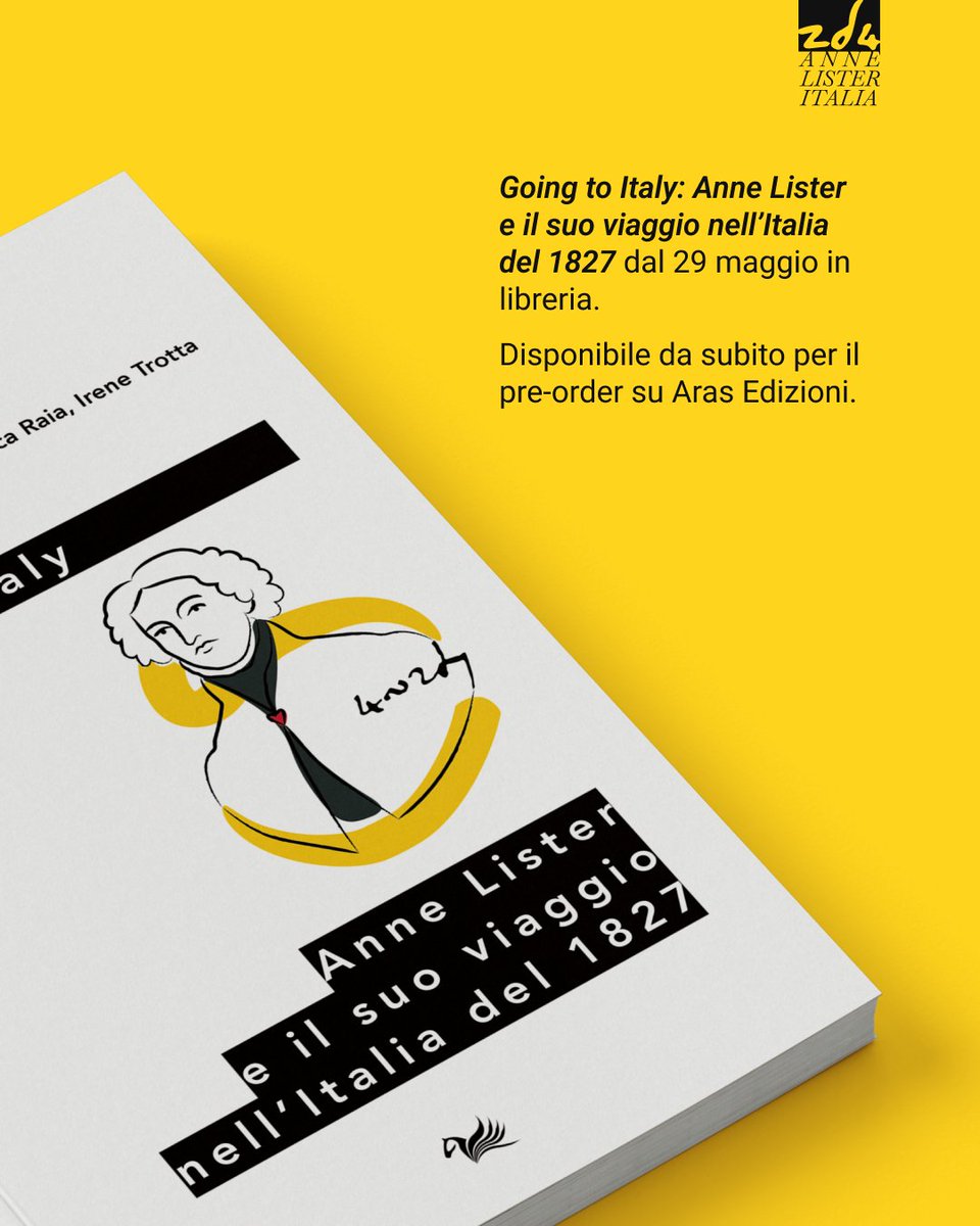 ListerItalia's tweet image. 🔗Il link per ordinare   annelister.it/going-to-italy
#savethedate