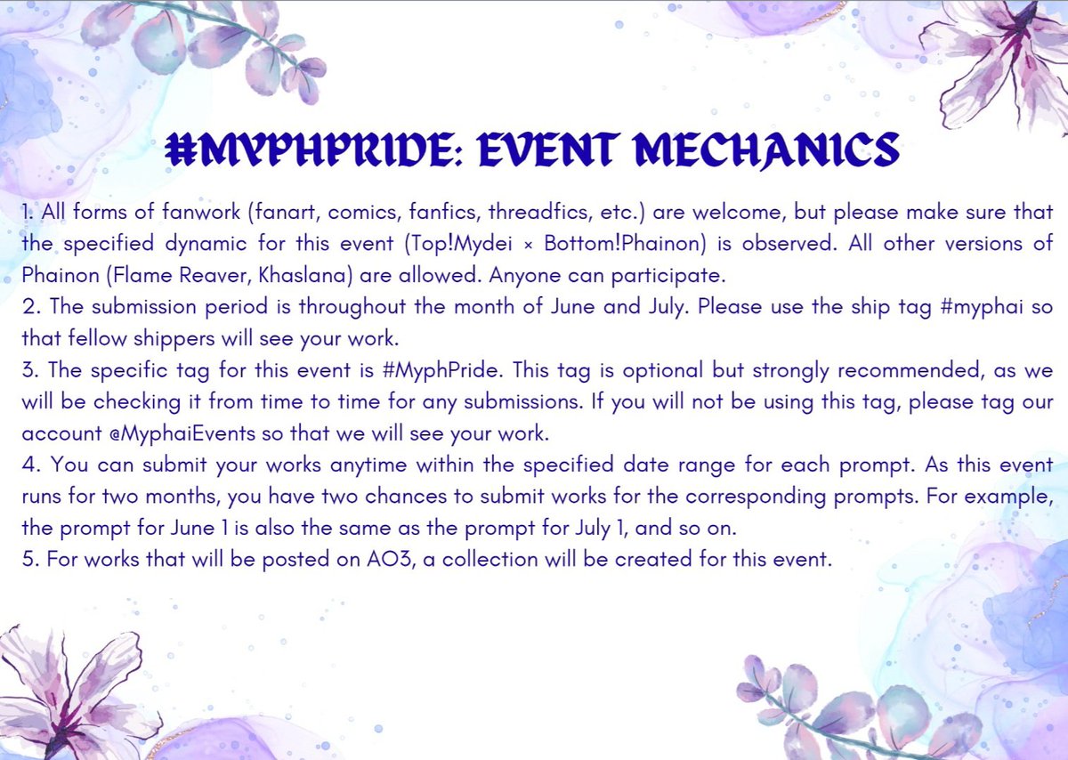 🍷☀️ Myphai Events (SEE PINNED) tweet media
