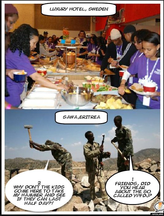 BereketKahsai1's tweet image. 🇪🇷 "Just because you do not take an interest in politics...
Doesn't mean politics won't take an interest in you."

The Diaspora silence is culpability; need testicular fortitude to stand up to free the people of #Eritrea out of 35 years of #PFDJ Slavery.

Is everyone ready for