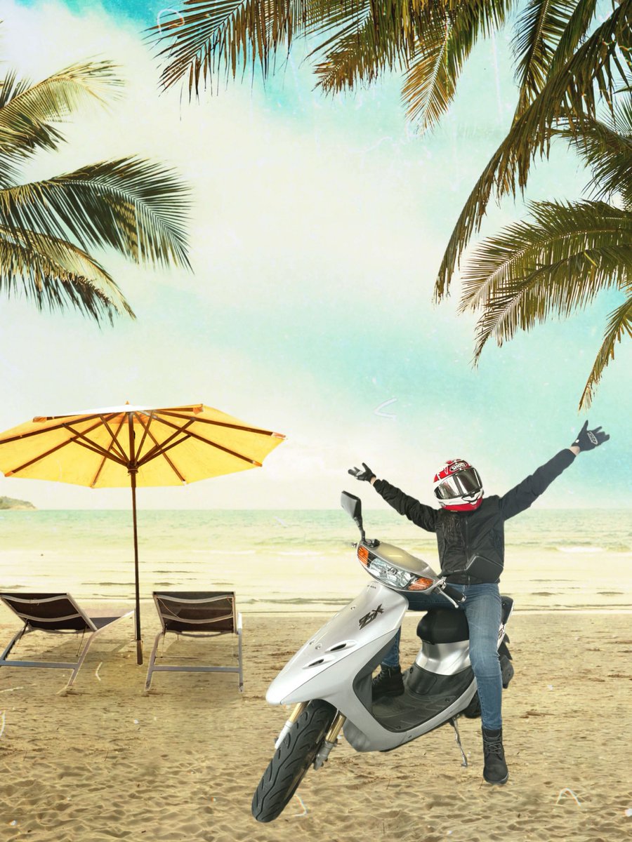 mayutaro1102's tweet image. 納車❢❢

息子用。
まだ免許無いから私が引取りへ...

スクーター苦手だから
恐怖でゲッソリ...10歳老けた。

でも、なんとか給油して
無事帰宅しました˙³˙ )ﾉ"

賑やかしに加工も1枚入れときましたʬʬ

#ライブDio #ZX #納車 #2スト