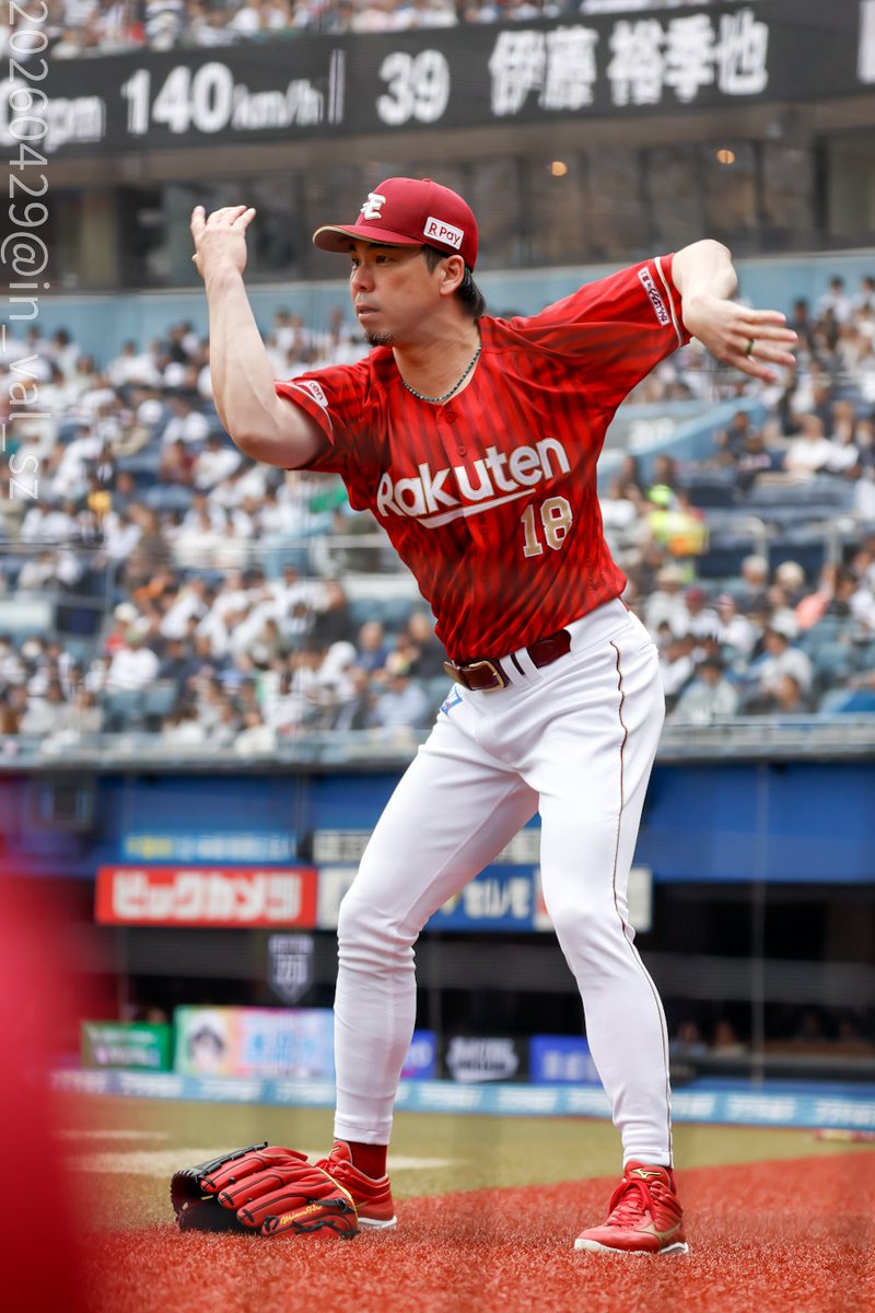 目の前でマエケン体操観られた #前田健太 #20260429幕張
