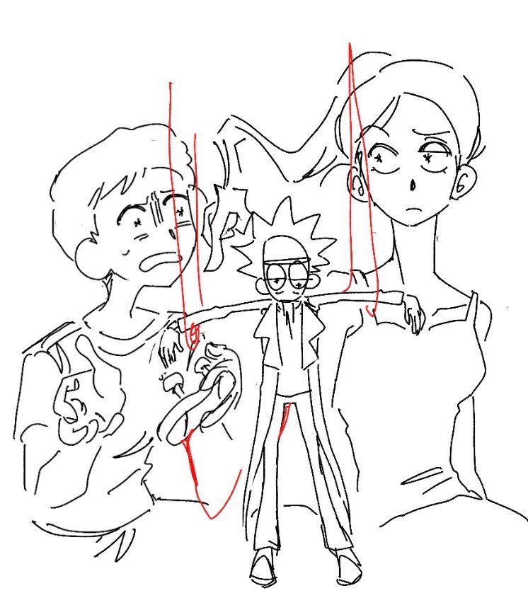 longtimeNomoney's tweet image. #rickandmorty 
즌9를 기다료.