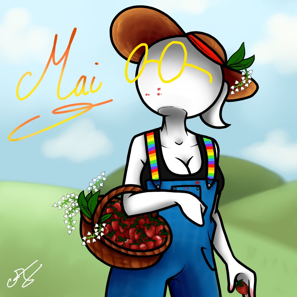 Aurorewolf37's tweet photo. mois de Mai ! de mon Calendrier 2026 !!
#mai #mai2026 #may #may2026 #calendrier2026 #muguet #fraise #tablettegraphique #graphictablet #drawingart #drawchallenge #drawcharacter https://t.co/DVmpJpKTfE