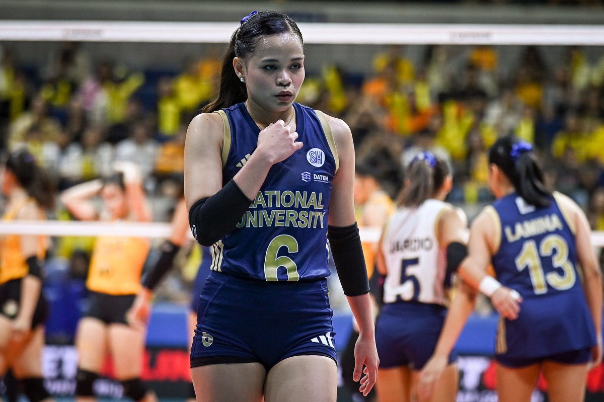 lezzgoNationalU's tweet photo. That Set 4 run is brought to you by our captain, Vange Alinsug!! #UAAPSeason88 https://t.co/aXT4Q9Uf8X