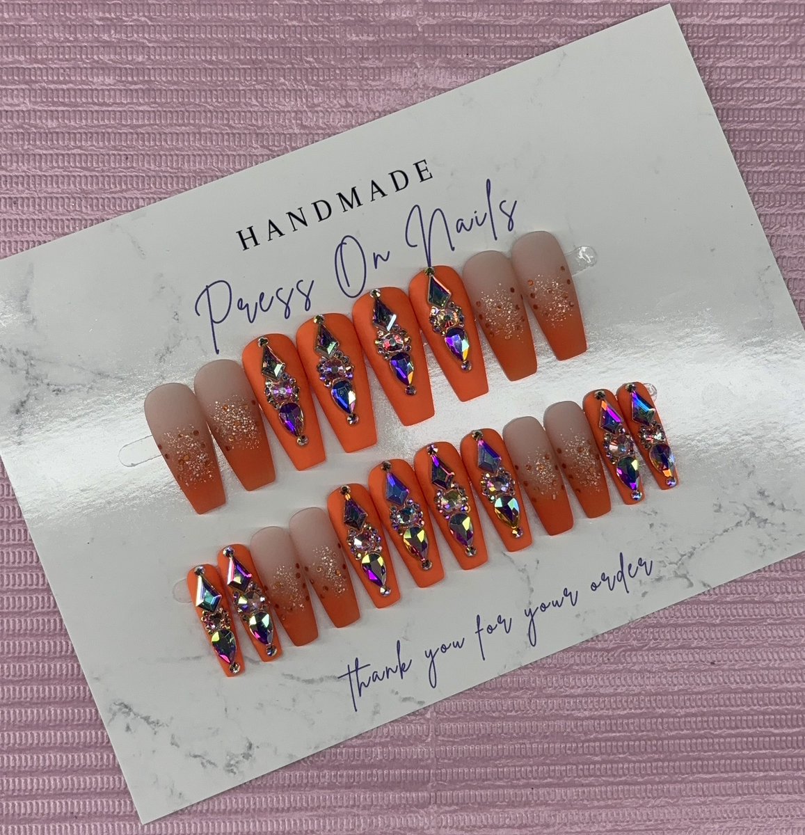 PressNessa's tweet image. An order from this week.
Enjoy 40% off on orders with two or more items until May 16
enchantingemerald.etsy.com
Or check out my TikTok shop for 40% off orders over $50
tiktok.com/@pressonnailsb…

#pressonnails #pressonnailsforsale #pressonnailslovers #pressonnailbusiness #pressons