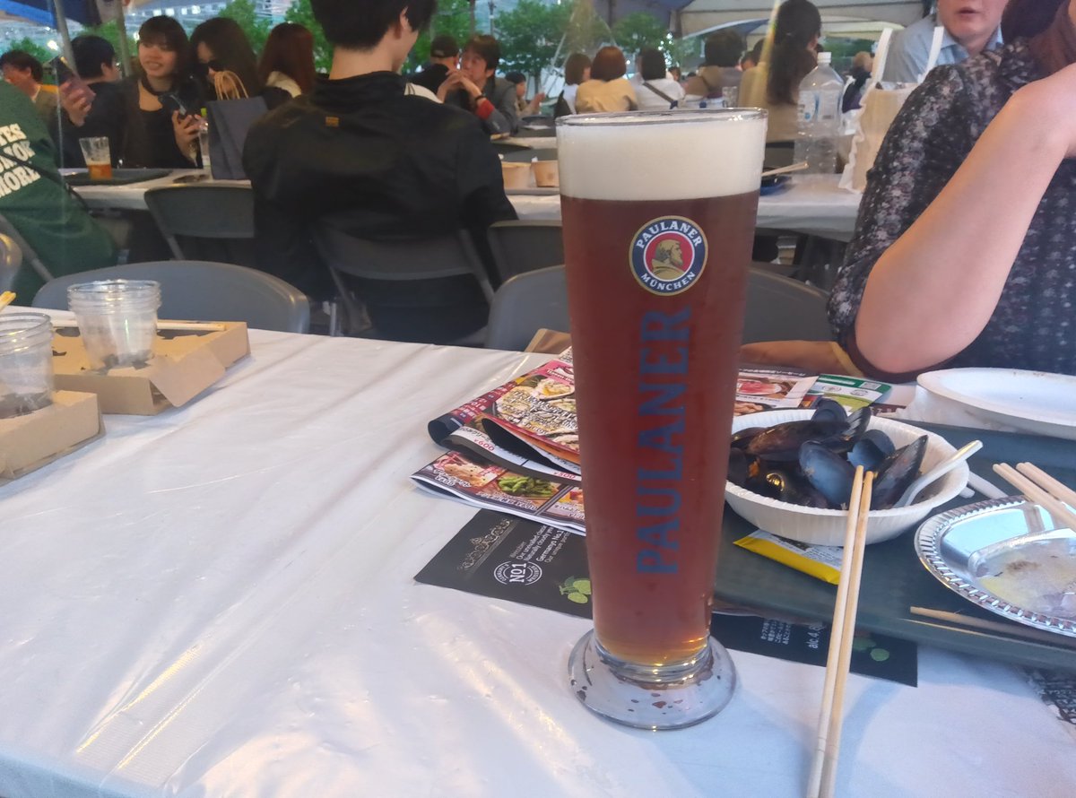 simm72's tweet photo. 3. パウラーナー ヴァイスドゥンケル
味はヴァイス系
#てんしばフリューリングスフェスト
#てんしばオクトーバーフェスト https://t.co/8gWDYhaXX0