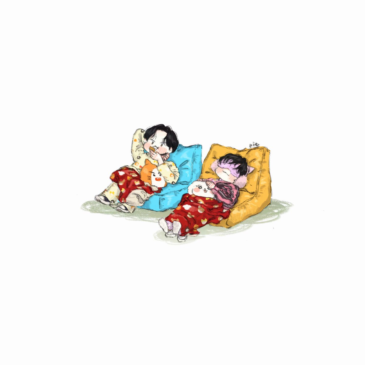 🐹🐶 잠퍼자기대회😴