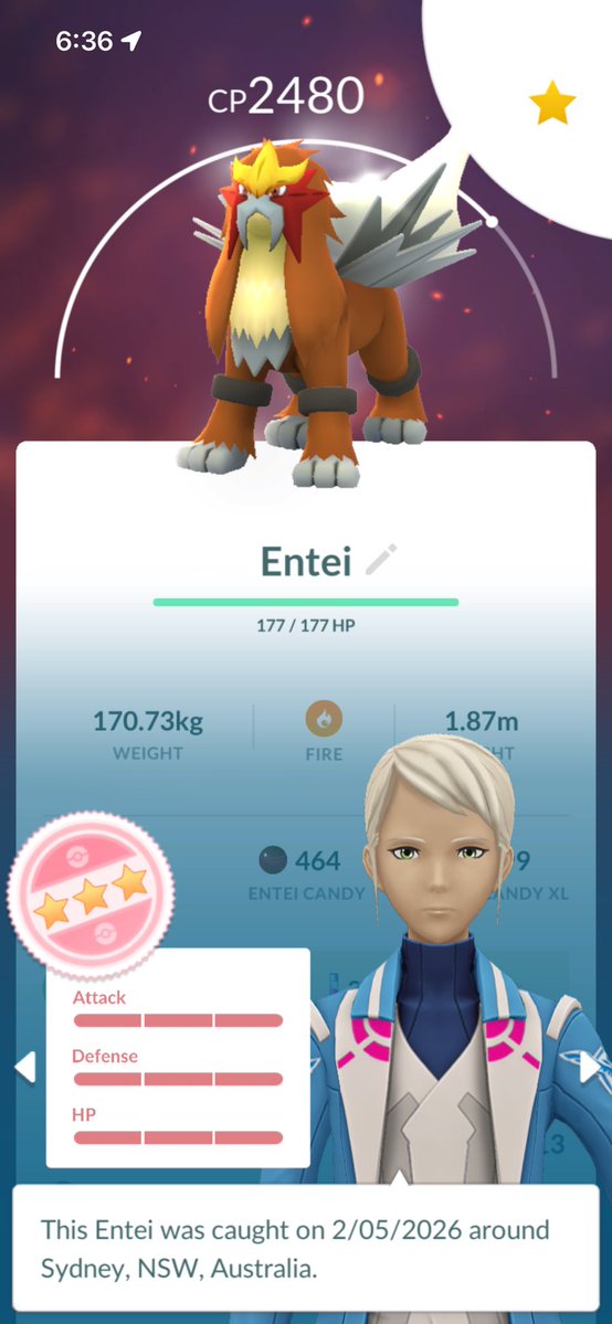 Shadow Entei raid day today was somewhat successful! Got what I came for which was a hundo (purified) and ended up with 6 shinies from 31 raids! 3 were back to back! 

More to discuss next week on #theraidbossespodcast
#PokemonGO