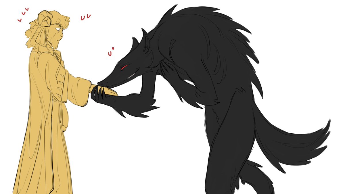 Lefek_what's tweet photo. Some arts from friends magma from the other day
Lots of ramwolf cuz we need yaoi
#lambyland #phighting lol https://t.co/Sed6cx29PP