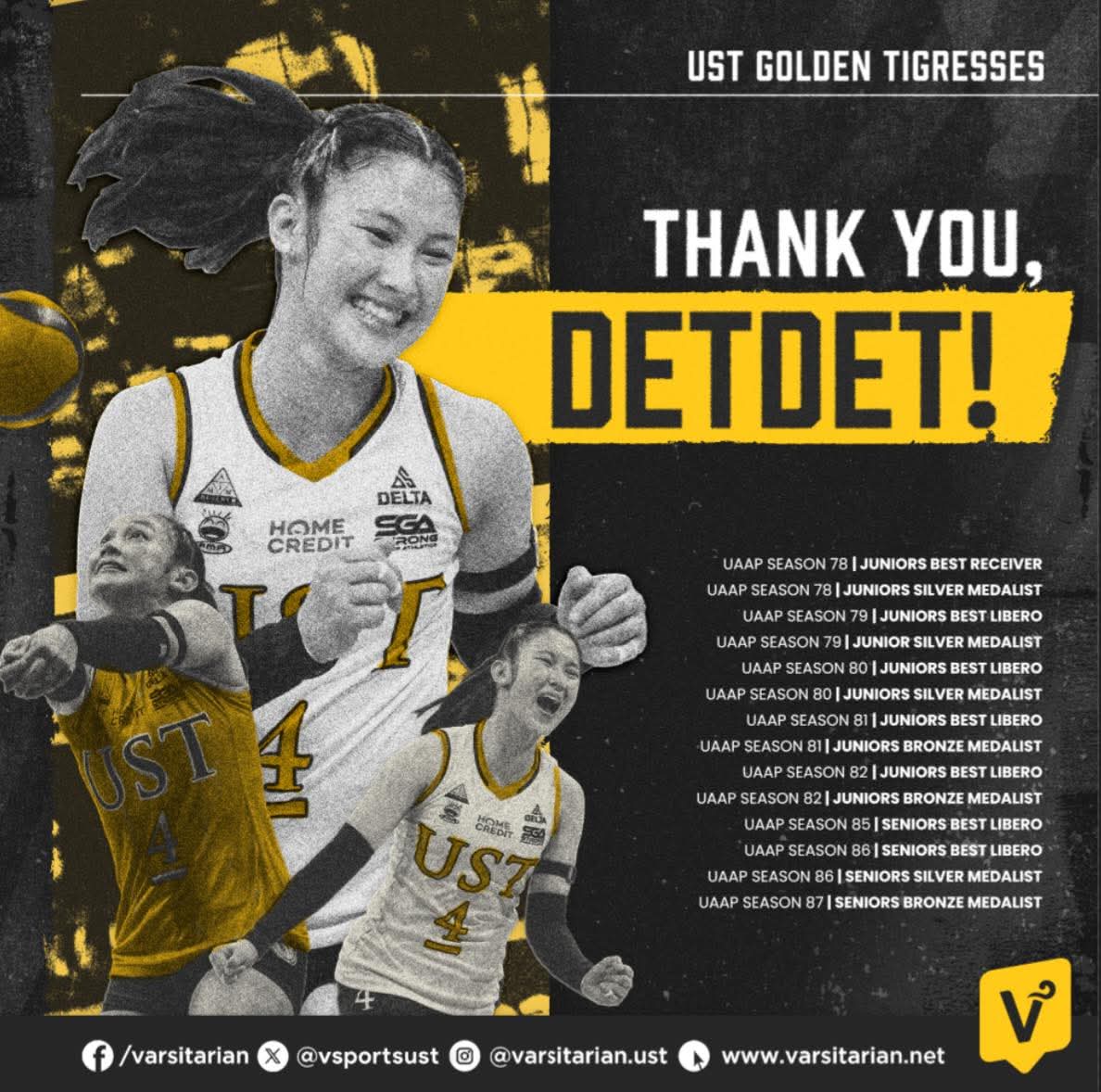 marxh13_'s tweet photo. Salamat sa buhay mo Kapitan detdet! Welcome to PVL! 🥹💛 https://t.co/a95nC0CnKw