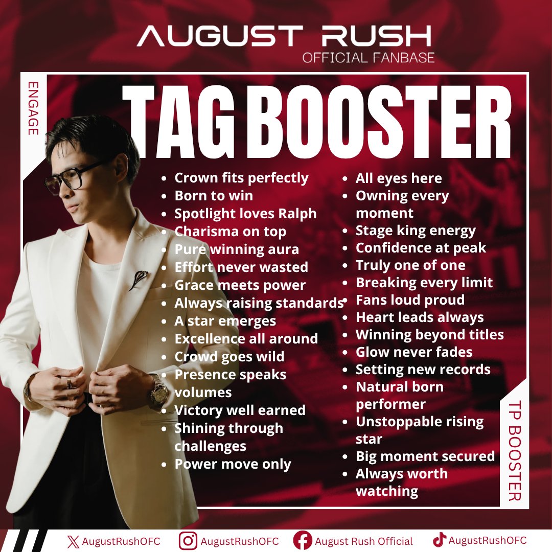 AUGUST RUSH TRENDSETTER tweet media