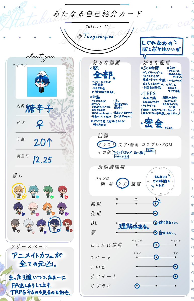 糖辛子 tweet media