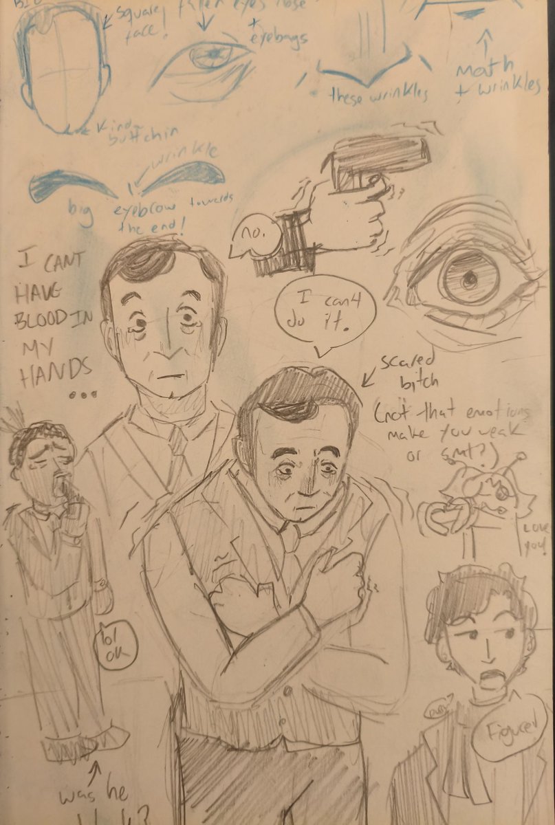 spiralling404's tweet photo. I went crazy these last two days #sherlocktwt  (1/2) (the random guy talking to greg is my self insert) https://t.co/JLUj1UuvlZ