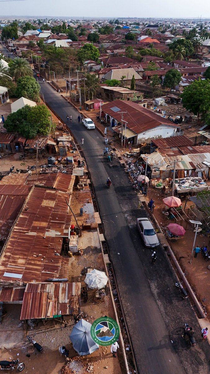 _dan_Musa_'s tweet photo. Road construction projects are reaching even the least anticipated locations. This is Ecwa Junction along Sauka ka huta road in Minna. 

#NewNiger. https://t.co/byR67RzhXf