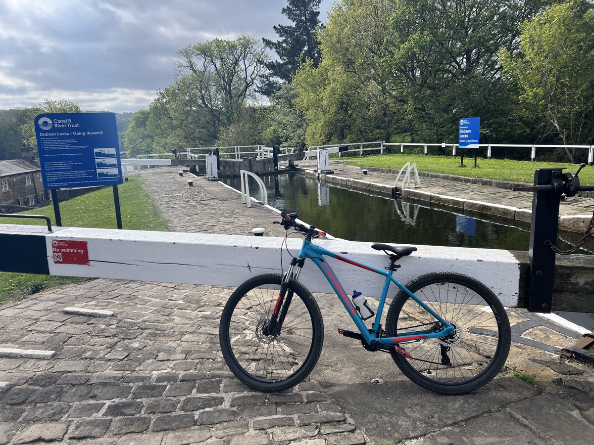 Manclee's tweet image. Great #bike ride this morning along the #canal @CRTYorkshireNE @CanalRiverTrust