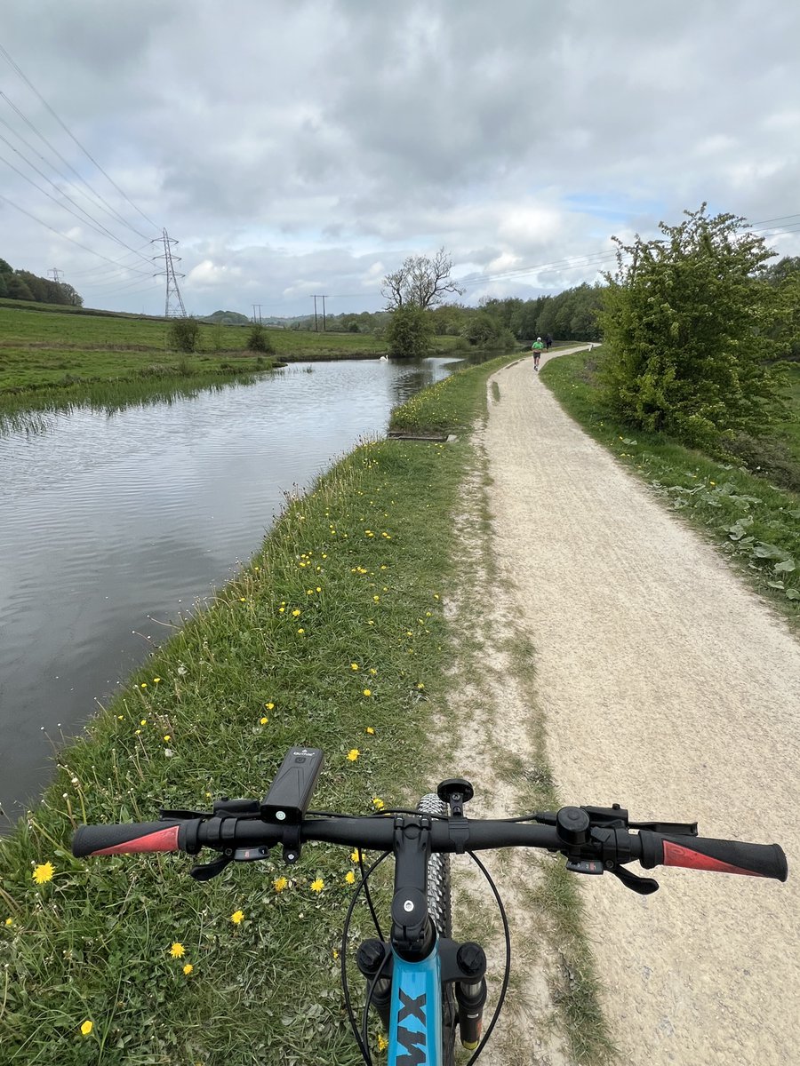 Manclee's tweet image. Great #bike ride this morning along the #canal @CRTYorkshireNE @CanalRiverTrust