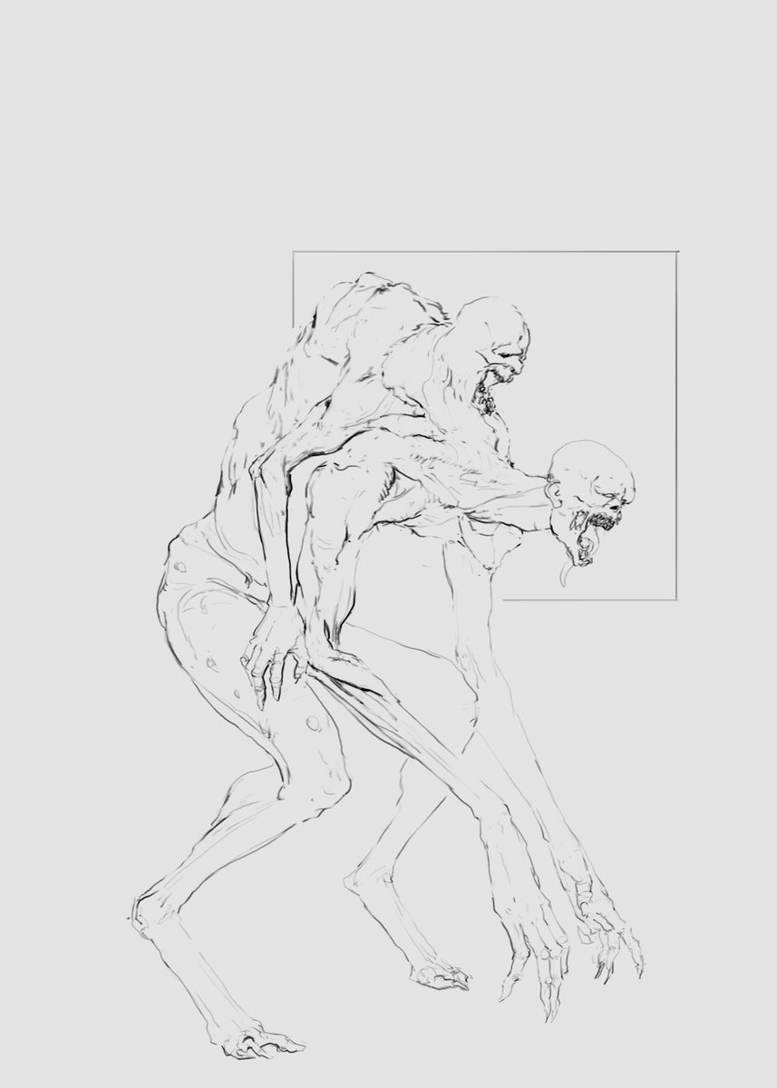 turaev_alexey's tweet image. 121 #sketch #digitalart #conceptart #characterdesign #darkfantasy