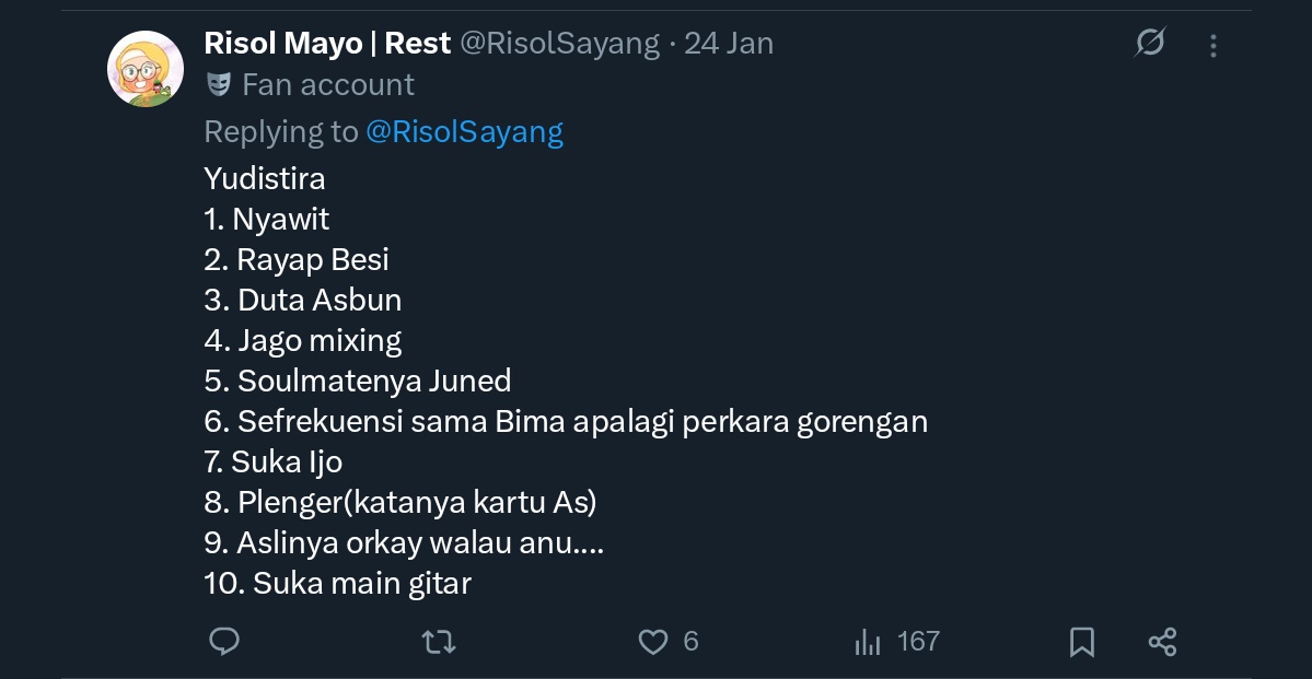 Risol Mayo🐸 【LRGRDN】📋 tweet media