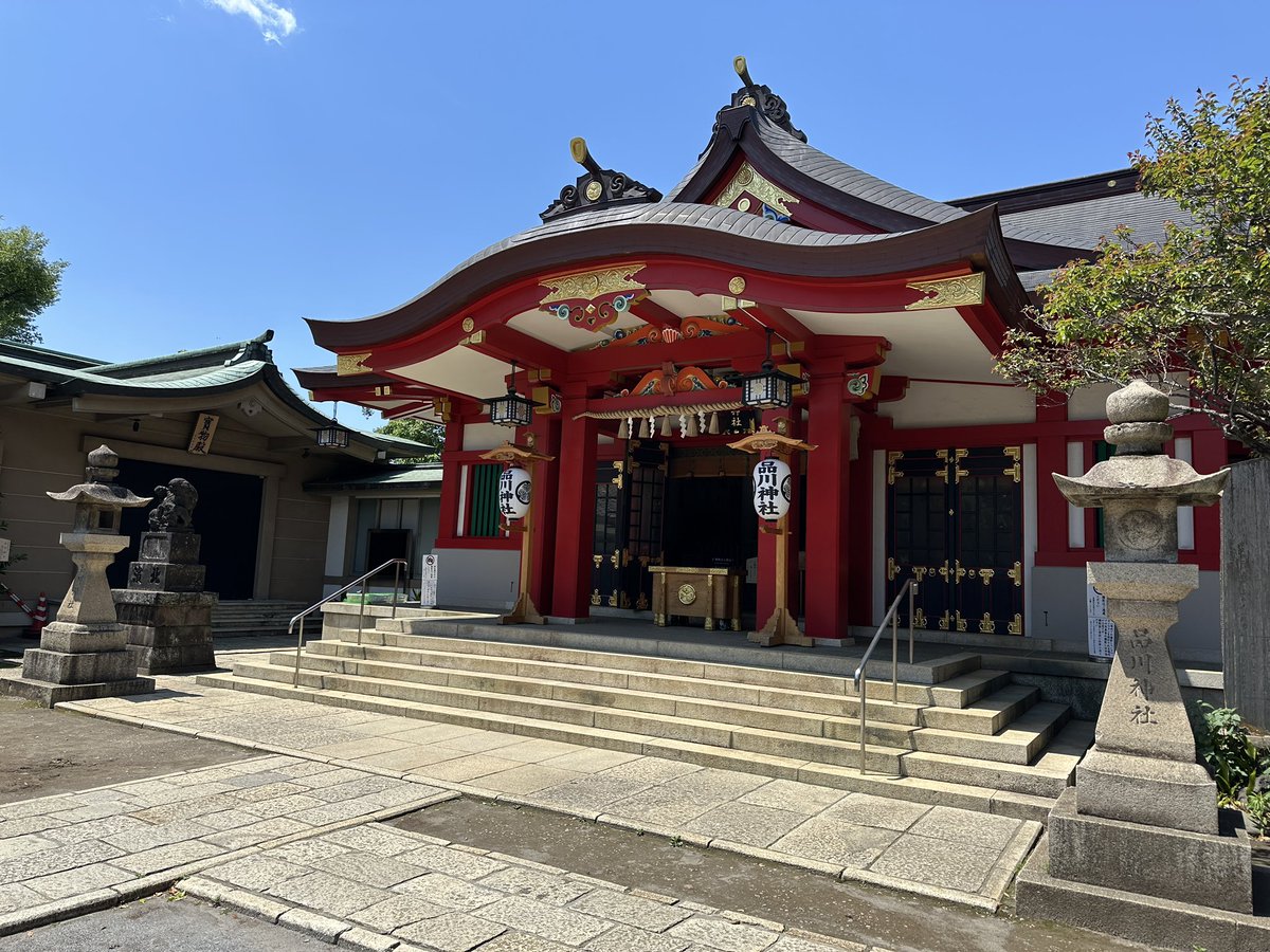 midage_dr's tweet photo. 本日一粒万倍日にて
品川神社⛩️へ
個人投資家皆に利が乗り
またタマ🐤が少しでも回復しますよう
祈願してきました🙏
遊んで欲しそうにするけど
今日は調子が悪そう https://t.co/YltVFCQTr8