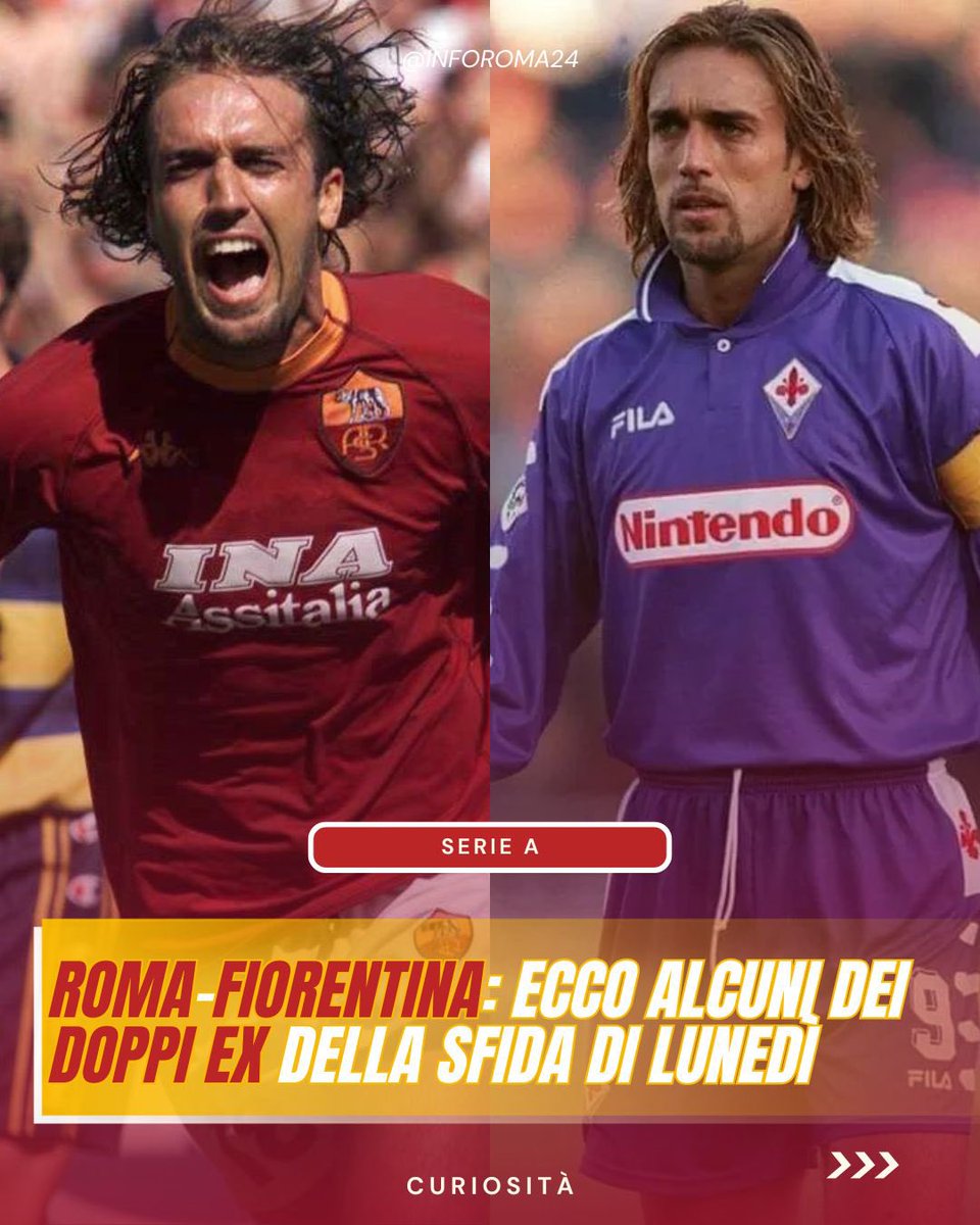 inforoma24's tweet image. 🟡🔴 Lunedì sera, per la 35esima giornata di #SerieA, l’#ASRoma e l’#ACFFiorentina si affronteranno in un match molto importante per la squadra viola, che intende allontanarsi ancora di più dalla zona retrocessione. 

🔎 Ricordiamo alcuni doppi ex. 

#RomaFiorentina