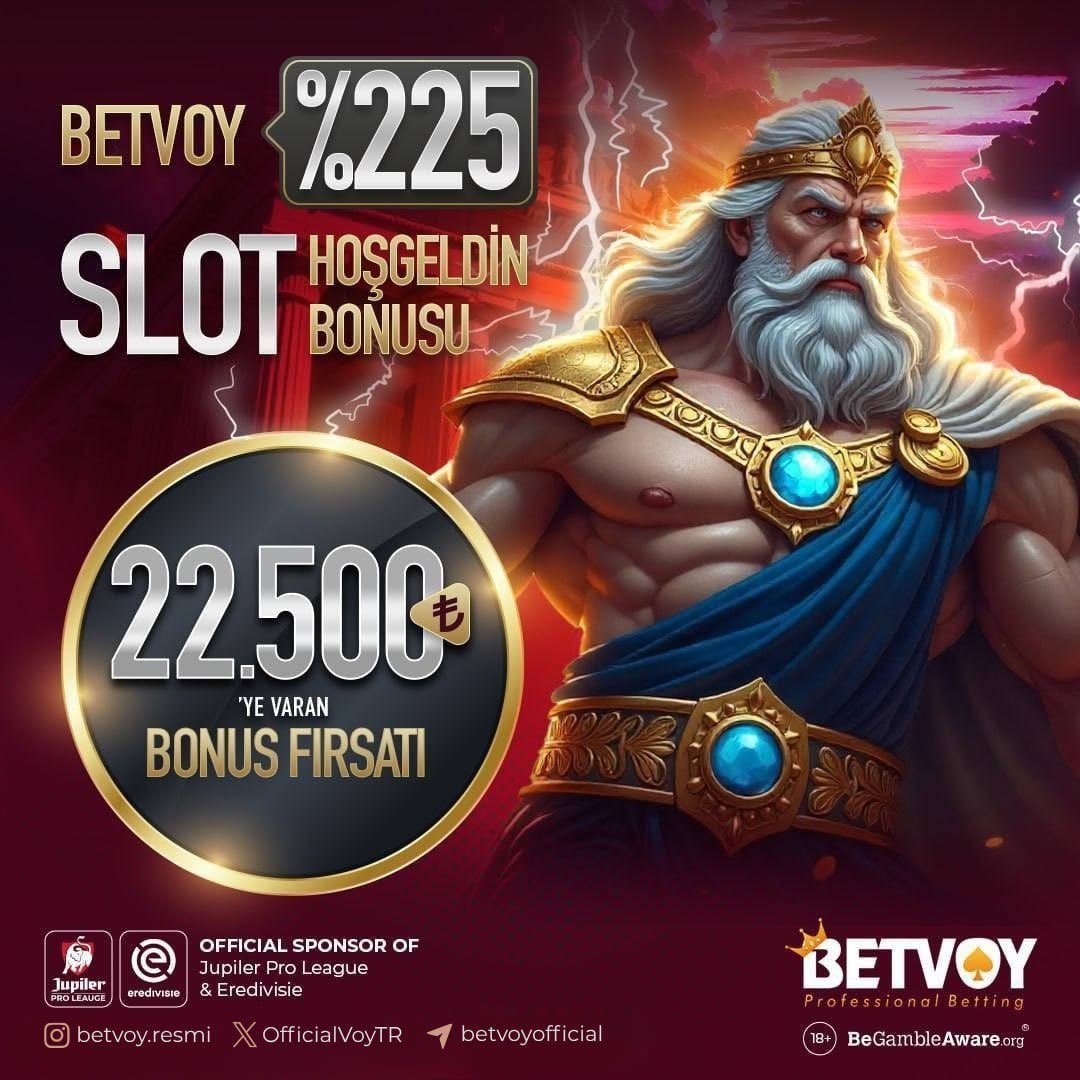 OfficialVoyTR's tweet photo. ⚡️22.500₺’ye varan %225 SLOT HOŞ GELDİN BONUSU ile oyun heyecanını zirvede yaşa!

Betvoy’da kazanç kapıları sonuna kadar açık!

 ⚡️Üye ol, anında dev bonuslarla oyuna avantajlı başla.

🪙 Her yatırımına özel Freespin hediyeleri ile şansını katla!

#Betvoy İle Kazanmayan Kalmasın https://t.co/Beqs1khTsx