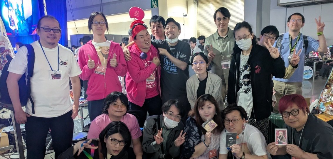 Catherine_F_C's tweet photo. #EVOJapan2026 サイドイベント、終了だめぇ！
#キャサリン #キャサリン・フルボディ 、どちらもたくさんのプレイヤーにご参加いただきありがとうございますめぇ！
また次のイベントでお会いしましょうめぇ！🐏🍷
 #EVOJ26Sides #EVOJ26 #Evoj #Catherine #CatherineFullBody https://t.co/qx1pjCGd8i