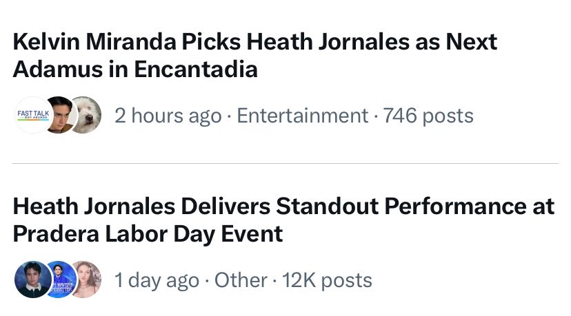 aerixandrine's tweet photo. kaya pala may galit na naman diyan si heath pala laman ng today’s news ni x. si heath bida tapos kayo villain lang. literal na walk them like a dog. https://t.co/dvV3jI1Ijs
