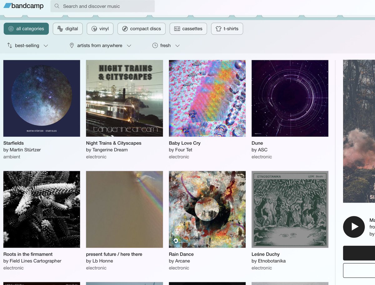 FLCartographer's tweet photo. Thanks so much for all your support for ‘Roots In The Firmament’ - ticking along very nicely in the bestselling ambient/electronic categories on @Bandcamp 
Tapes have all gone, but download the album here

https://t.co/e1ktiRM5u7 https://t.co/tukGuM7CiE