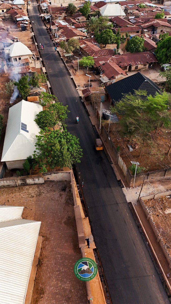 _dan_Musa_'s tweet photo. Road construction projects are reaching even the least anticipated locations. This is Ecwa Junction along Sauka ka huta road in Minna. 

#NewNiger. https://t.co/byR67RzhXf
