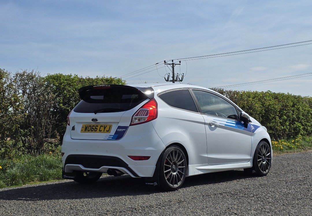 JenitheDragon's tweet photo. @Autoweltmedia Won't mean much to most people but this is one of 20 M-Sport Edition Fiestas built in conjunction with the world rally team. Test drove one just after they came out and bought this one nearly two years ago. Currently on the sick list waiting for a couple of parts 🙄 #Number18 https://t.co/wR0JE1GnXR