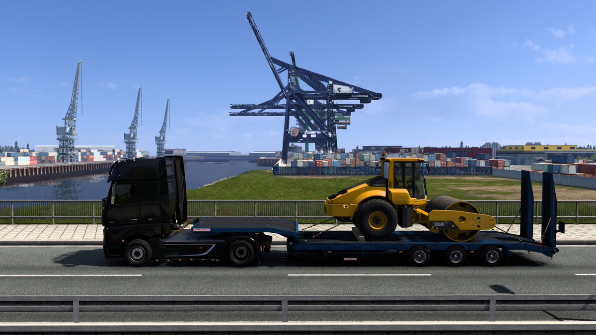 nagayoshi64's tweet image. Volvo SD160Bをワルシャワからカールスクルーナへ
#EuroTruckSimulator2 #ETS2
