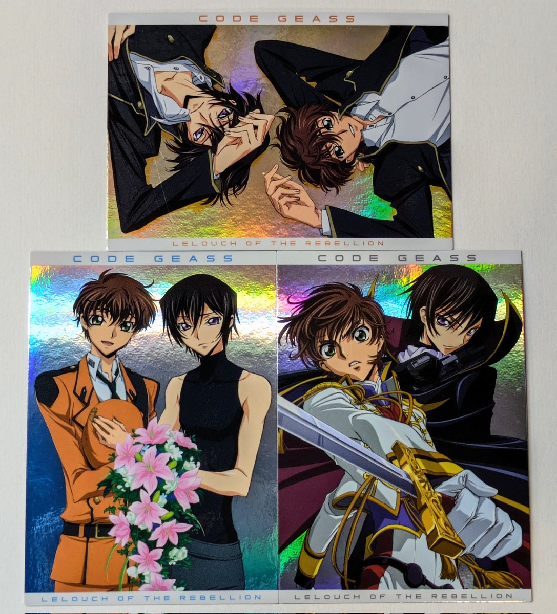 入荷情報】 カードダスマスターズ コードギアス反逆のルルーシュ