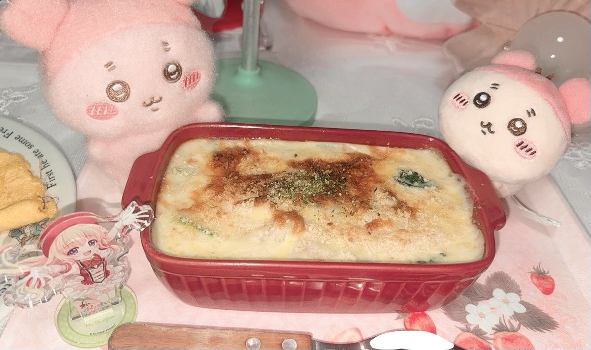 グラタンつくった！えらい