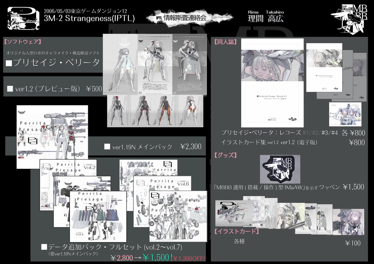 理間 高広(6/7(日)COMITIA156 東7 D47a) tweet media