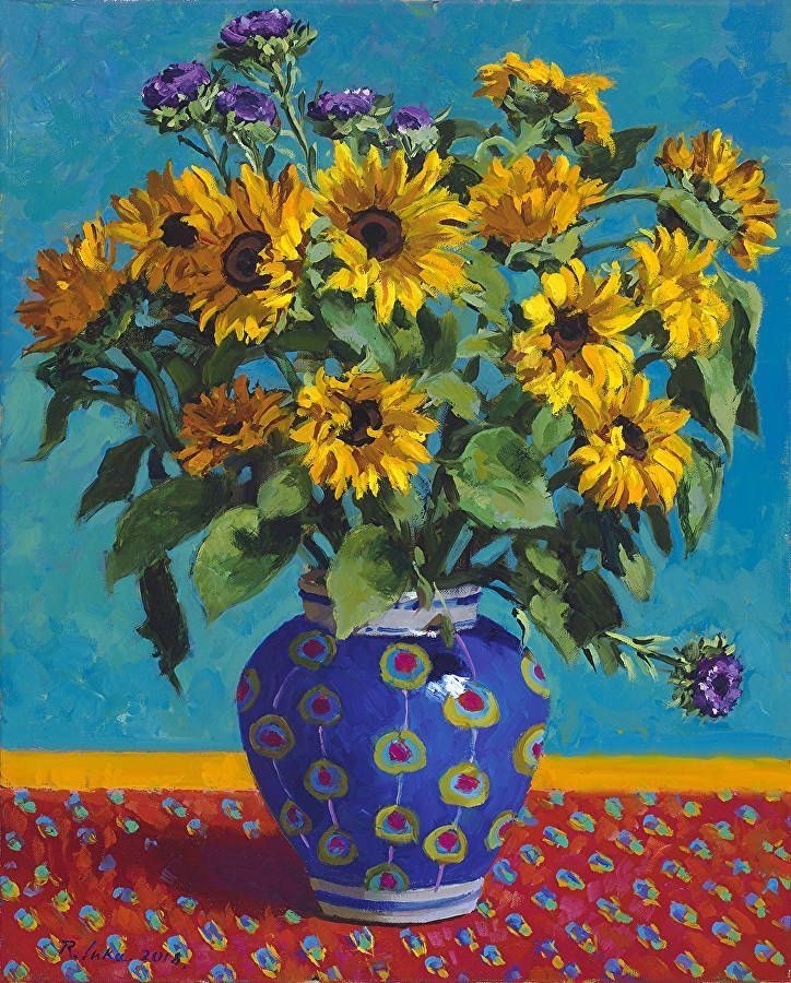 angelicaio81153's tweet image. Modern &amp;amp; Contemporary art master artists 

Nasturtiums 

David Hockney Art , famous English master artists , painter , photographer , illustrator , draughtsman , printmaker etc 
#artwork #painting #composition