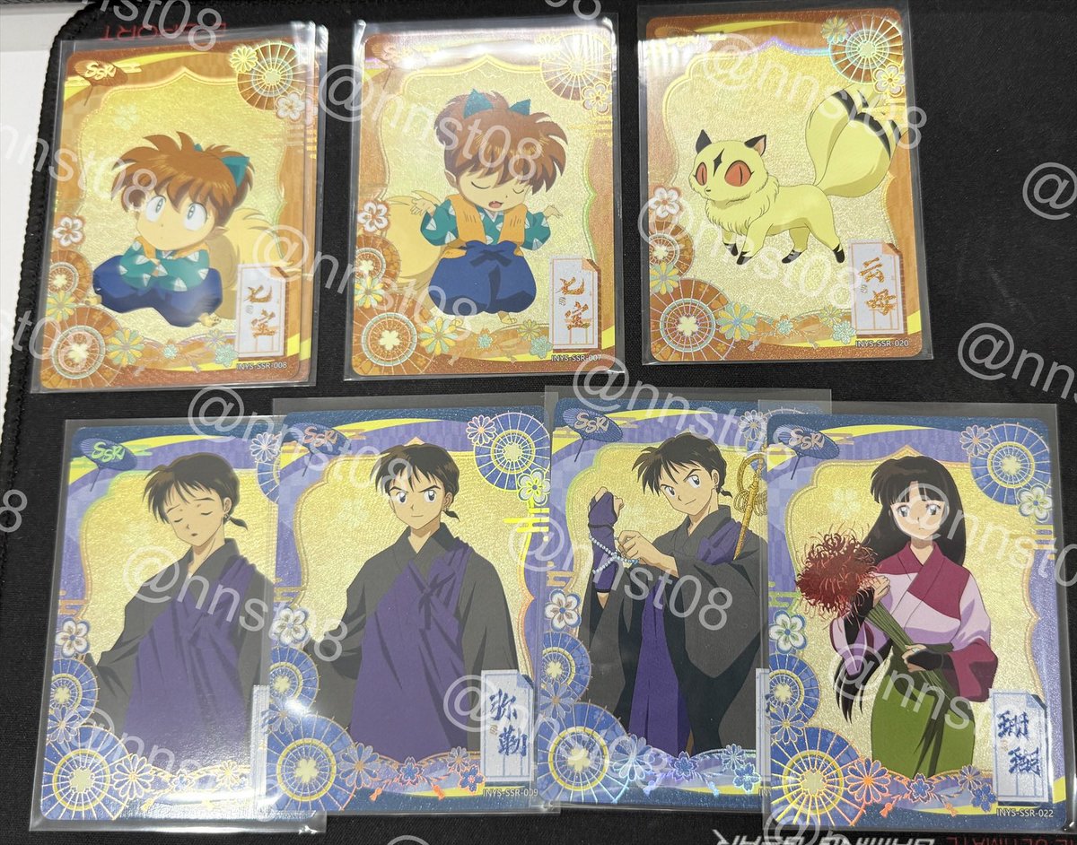 _nnst08's tweet photo. ✨พร้อมส่ง✨ การ์ดสะสมลิขสิทธิ์แท้ Kayou มีซองกันรอยให้ทุก���บ
📍ssr  ใบละ 50.-
📍sr   ใบละ 40.-
ค่าส่ง 45.-(พท.ห่างไกล+15) #ตลาดนัดอินุยาฉะ #ตลาดนัดinuyasha #ตลาดนัดอนิเมะรวมด้อม #ตลาดนัดอนิเมะ https://t.co/sAPBrmn90Z